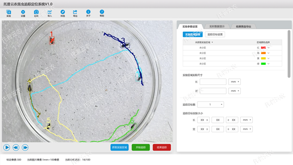 昆蟲行為分析系統