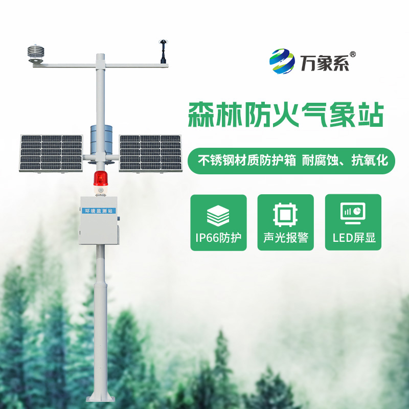 ??森林防火氣象監測系統：氣象監測如何嗅到無形的火險？